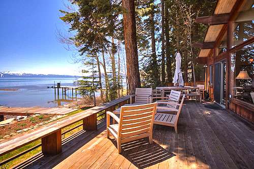 Tahoe City LakeFront Vacation Rental - Lake Tahoe CA