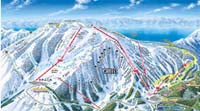 Trail Map - Mt. Rose, Lake Tahoe, California/Nevada
