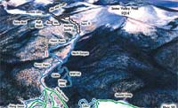 Trail Map - Spooner Lake, Lake Tahoe, Nevada