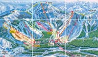 Trail Map - Sugar Bowl, Lake Tahoe, California