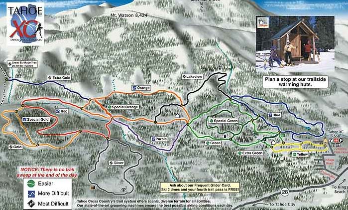 Northstar Trail Map. Click for Larger Trail Map