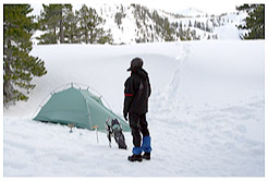 camping in Lake Tahoe